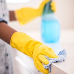 Professionally cleaned and organized commercial space, a result of top-notch housekeeping services in Noida